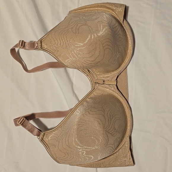 Bali Tan Full-Coverage Bra with Lace Detail - Picture 1 of 2